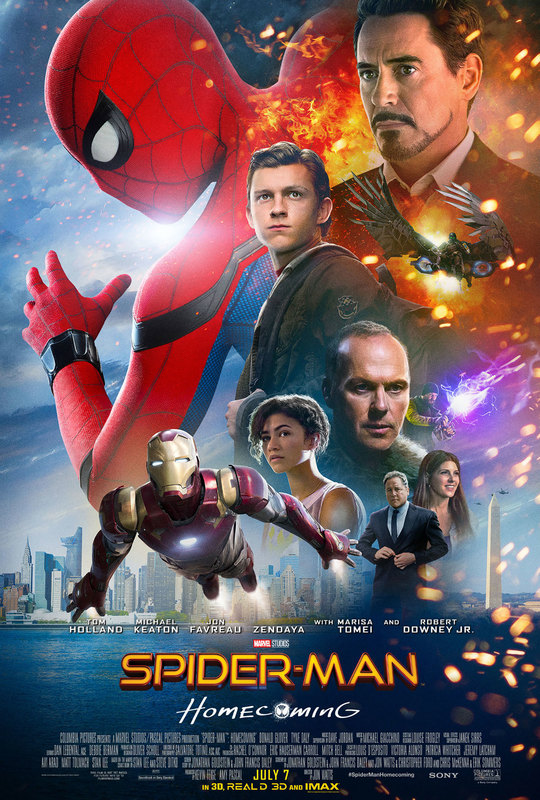 Spiderman Homecoming Film Poster